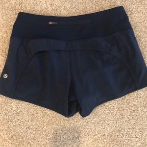 Lululemon Navy Run Times Short